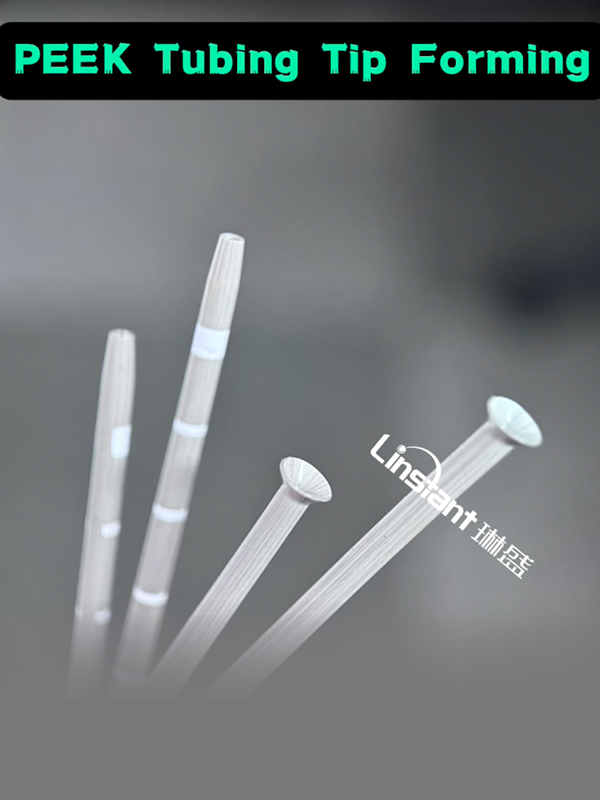  Tvarovanie špičky PEEK