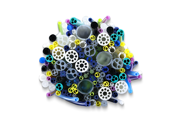 Lekárske extrudované hadičky